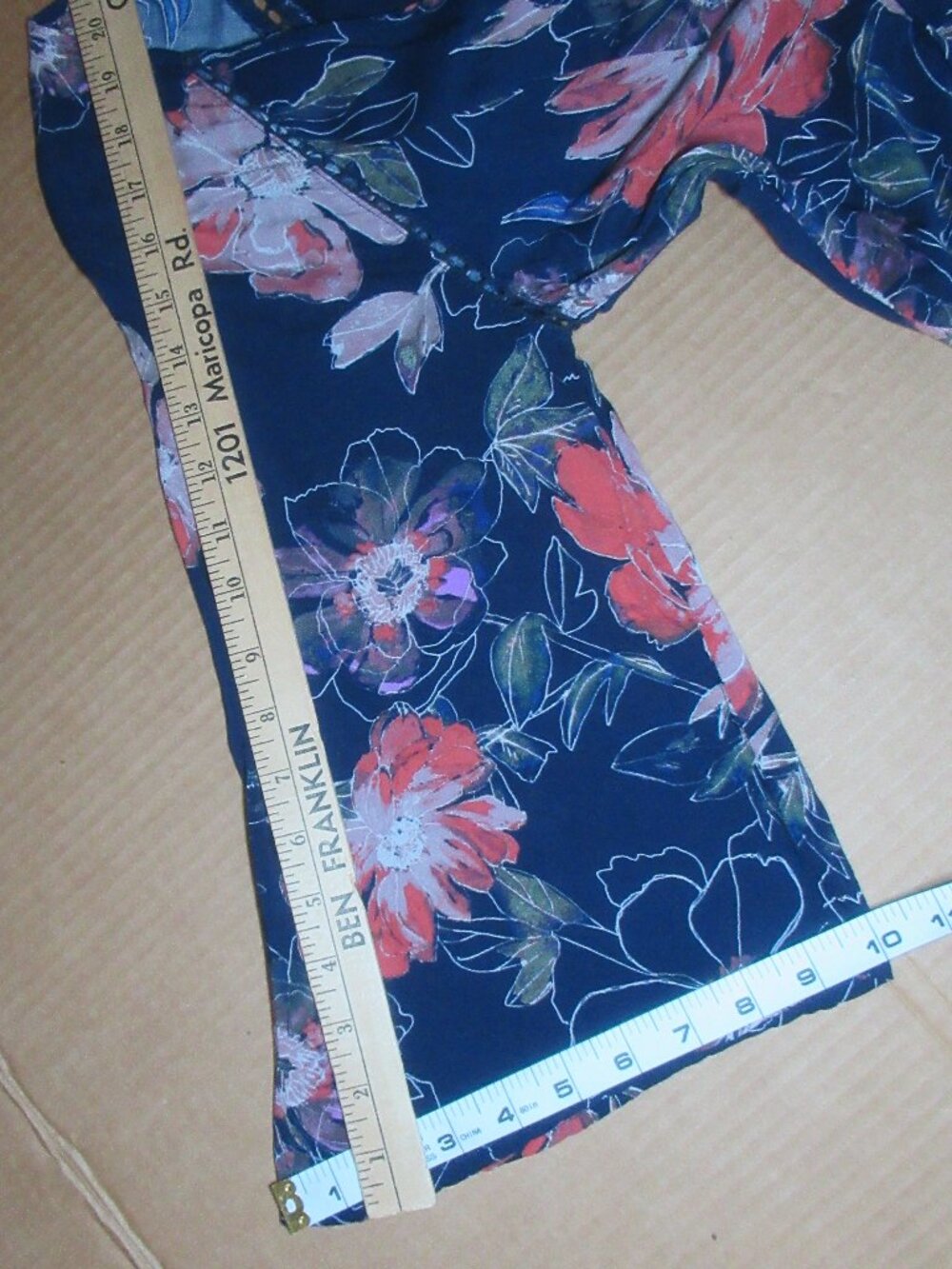 Free People Floral Boho Mini Dress | Size 2 - Picture 7 of 13